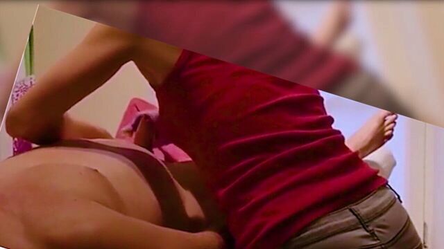 Dick Wax With Happy Beautician