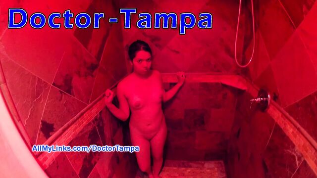 Naked BTS From Selena Perez, DT - Immigration Physical, Shower Scene Setup and Fail, Entire Film At CaptiveClinic.Com