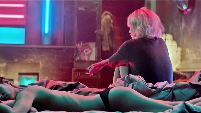 Charlize Theron Lesbo Sex In Atomic Blonde ScandalPlanet.Com