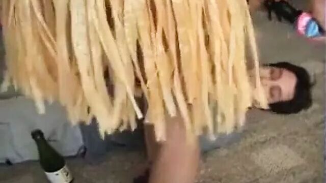 Chest trample and feet worship