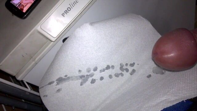 Cumming like a pornstar.