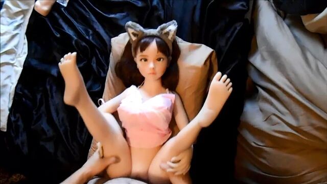 Cutest Catgirl 100cm D-Cup TPE doll Jadyn Neko