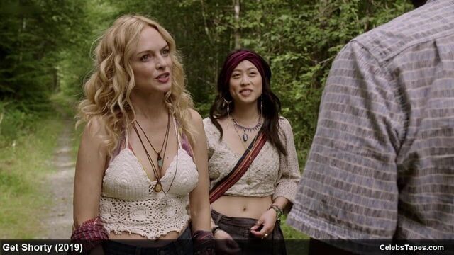 Hollywood star Heather Graham sexy movie scenes