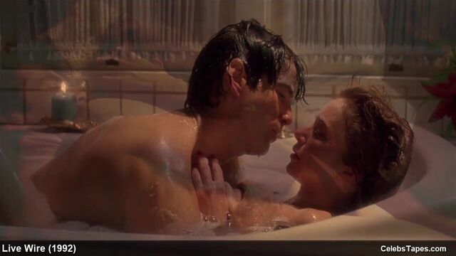 Lisa Eilbacher naked during romantic sex scenes