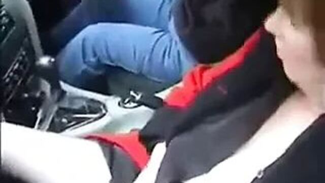 Amateur mature goes dogging with anal