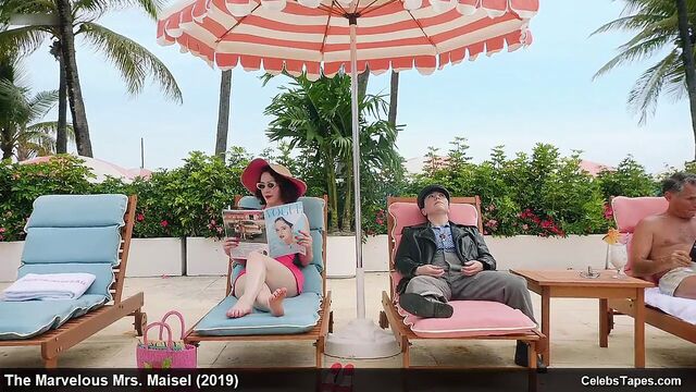 Rachel Brosnahan nude and sexy movie scenes