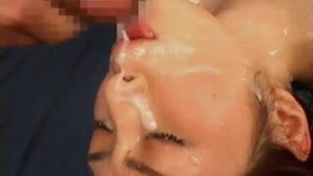 Cute Miku Ohashi - Bukkake While Fucked