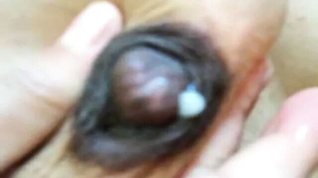 Indian wife shows milk