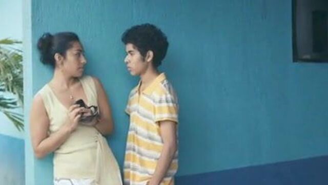 Mature woman and young boy in a very hot sex scene