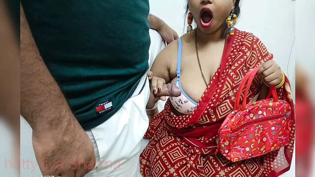 Step Mom and step son enjoying when step dad is not at home