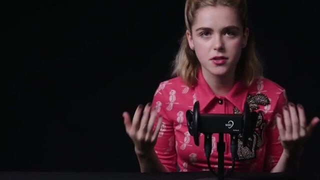 Kiernan Shipka ASMR fun