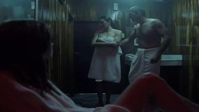 Nude Sex Scene in Sauna (Celebrity)