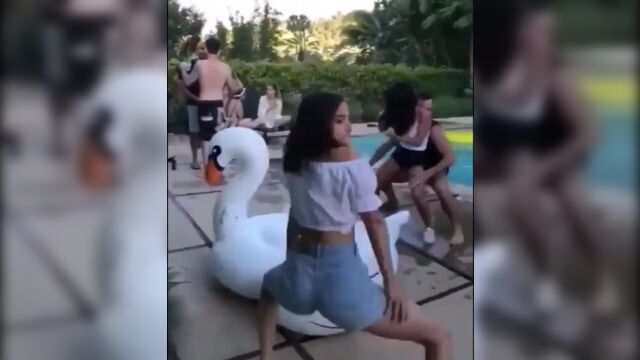 Chloe Bennet twerking 2