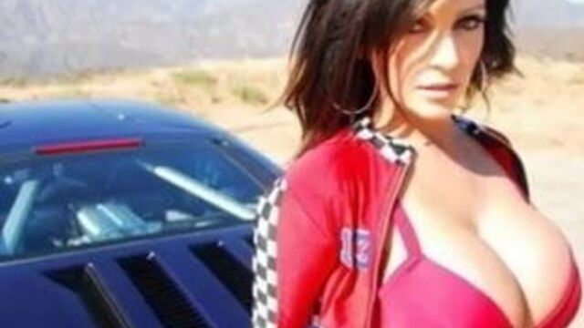 Denise Milani only Photos and Car - non nude