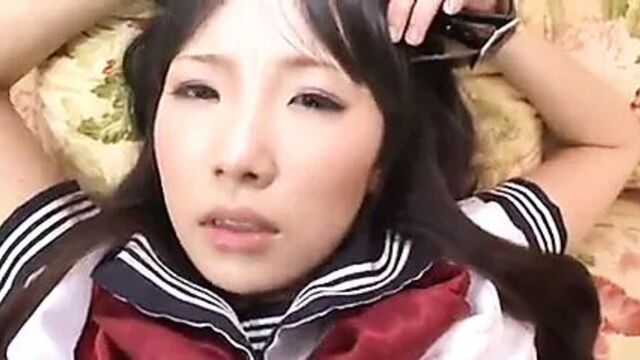 Special treatment for japanese schoolgirl