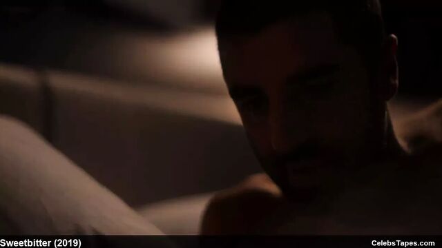 Actress Ella Purnell lingerie and sexy movie scenes