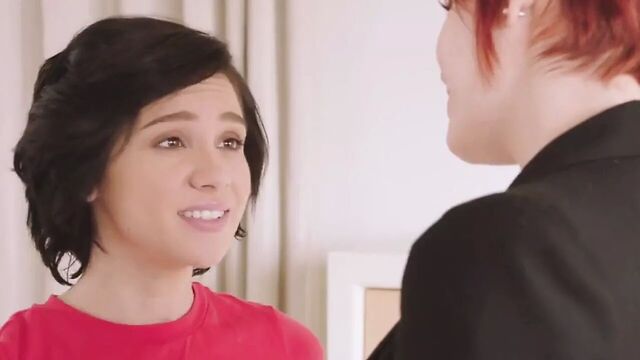 Married couple seduces babysitter amateur MILF