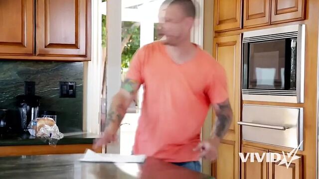 Horny stepbrother fucks his stepsister like the slut she is