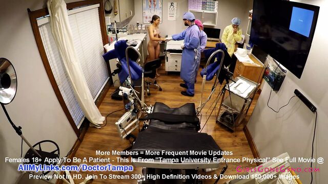 Michelle Anderson’s Boyfriend Watches Gyno Exam By Doctor Tampa