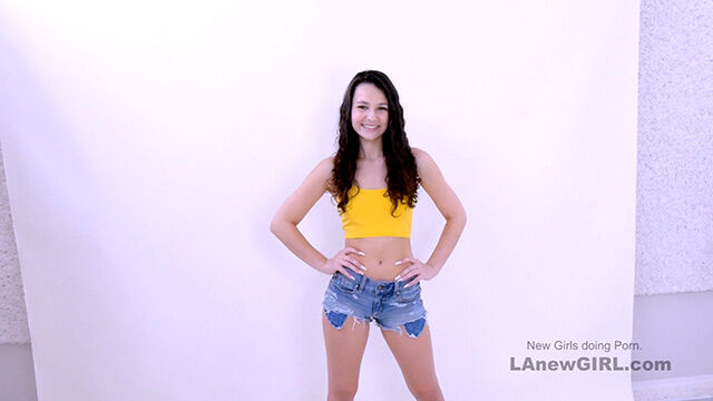 Cute Teen with no model experience gets fucked at audition, POV