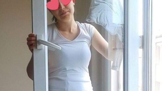 Eve Gelen Temizlikci Abla Gizli Cekim Turkish Mature
