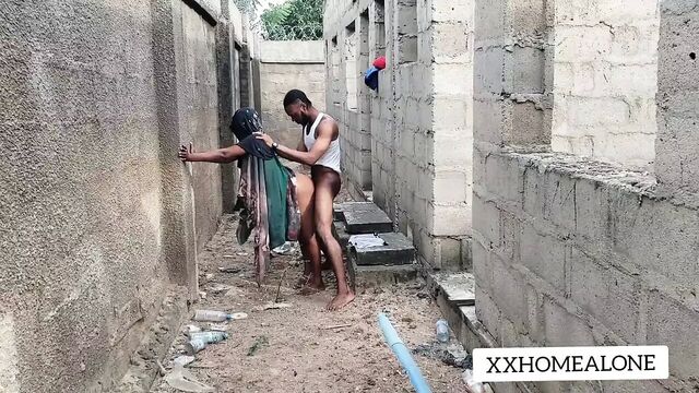 Lagos big-titted Slut gets fucked in public - xxhomealone