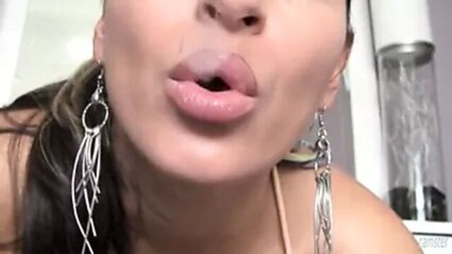 Spicy J smoking and masterbating