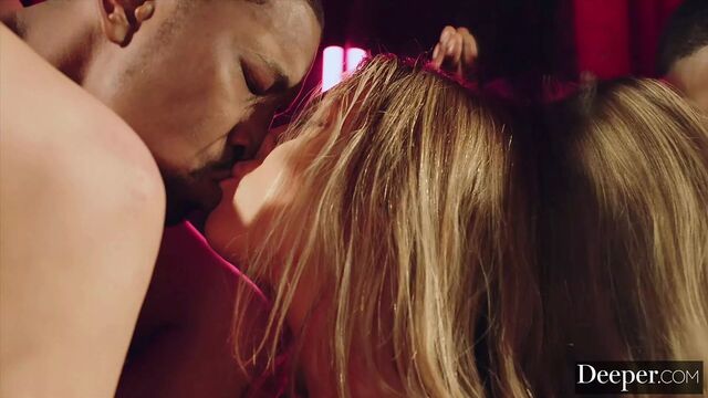 Deeper. Party girl Avery has intense public sex with Isiah