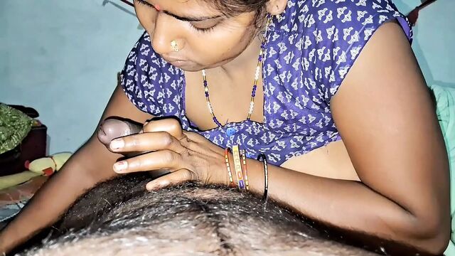 Stepsister Licking big cock her stepbrother and fucking hard her creme pussy