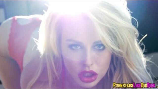 Big Tit Blonde has Her Mouth Fucked