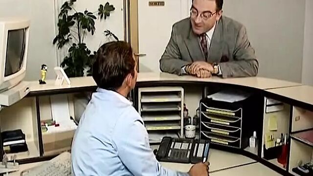 Two horny German ladies pleasing each other while riding a doctor's hard cock