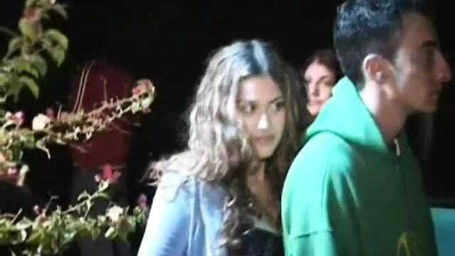 College threesome teen getting pussy fucked