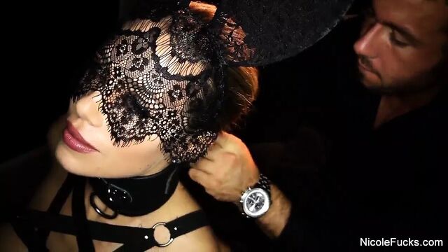 Busty blonde Nicole Aniston is dominated & given a creampie