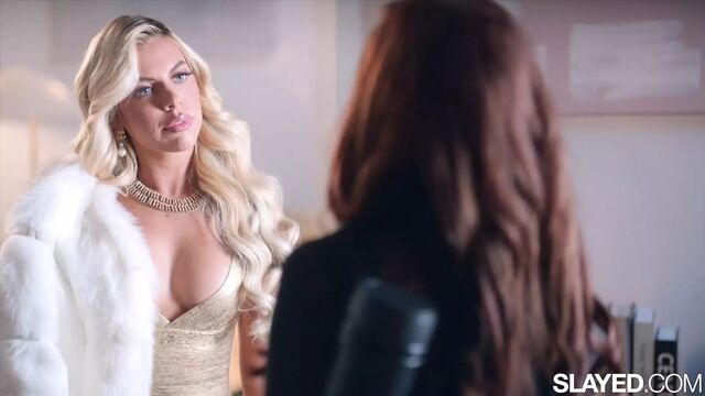 SLAYED Sizzling pair Vanna & Little Dragon devour eachother