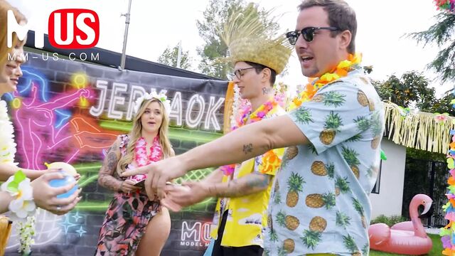 Jerkaoke Summertime Orgy - Featuring Madison Morgan, Rosalyn Sphinx, and More!