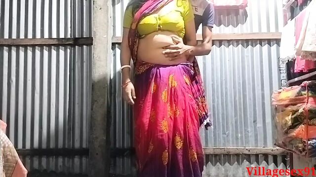Ganyo ki bhabhi ki jamai da ke saath chudai