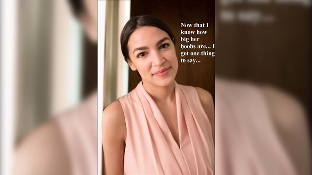 Alexandria Ocasio-Cortez Big Boobs