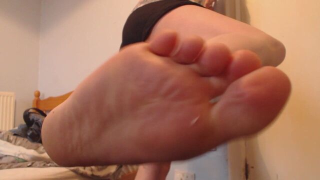 Male feet pov