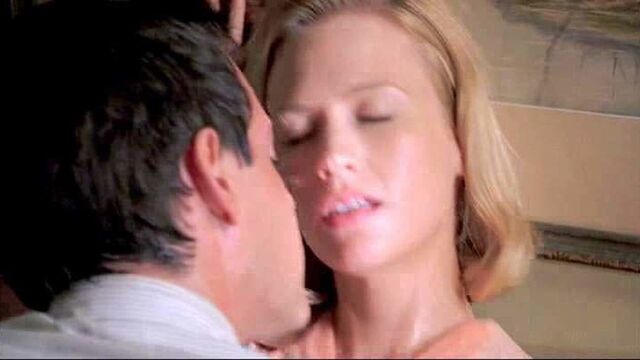 January Jones Sex Scene from 'Mad Man' On ScandalPlanetCom