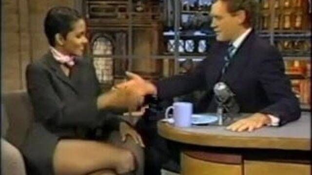 Halle Berry's Super Crossed legs