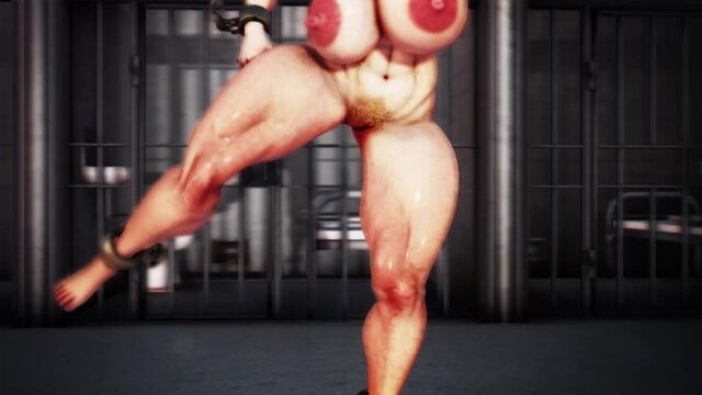 R18 mmd touhou muscle Yuugi ikkitousen