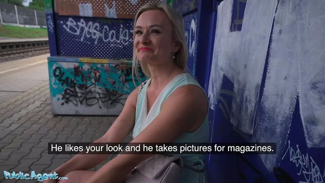 Public Agent, Big Tits Blonde Lily Joy Fucked in a Field