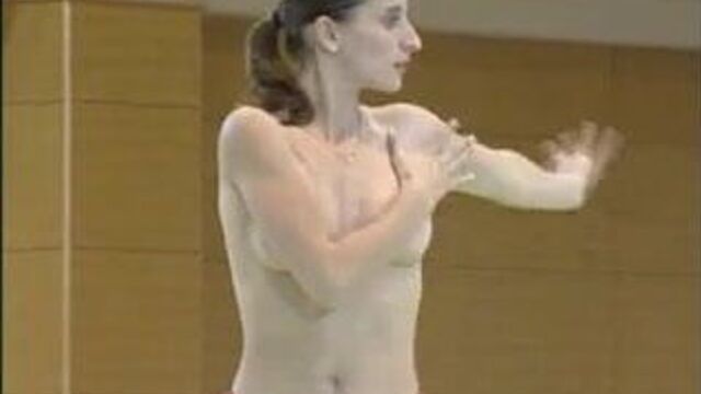 Nude Romanian Gymnast