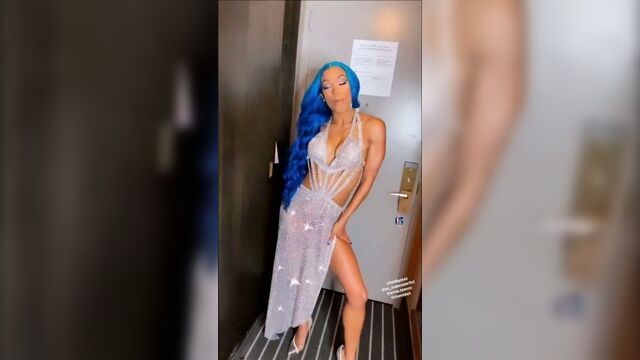 Sasha Banks - 2021 ESPY Awards BTS