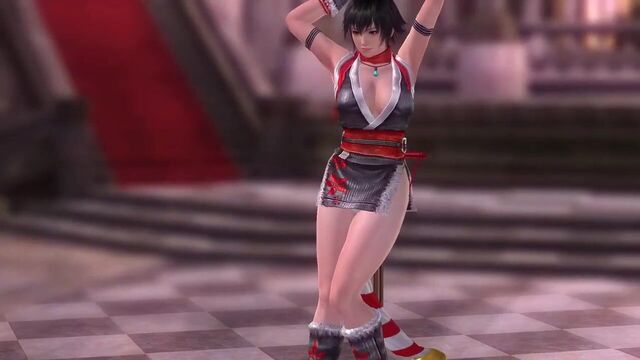 Mai Shiranui (Maximum Impact) - Pole Dancing.