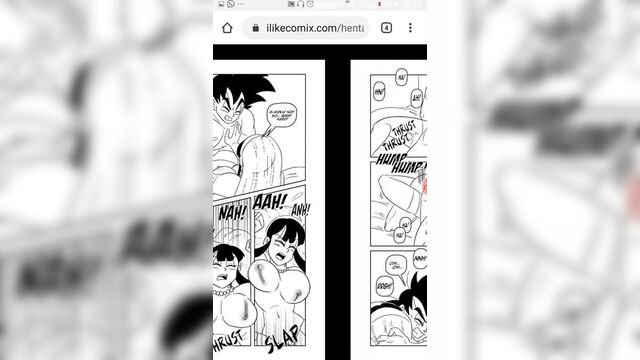 DBZ's Goku Fucking Chichi On First Honeymoon.